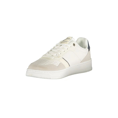 Gas Sneakers Uomo Bianche Lacci Plantare Removibile Ricamo Logo bianco - vista 3