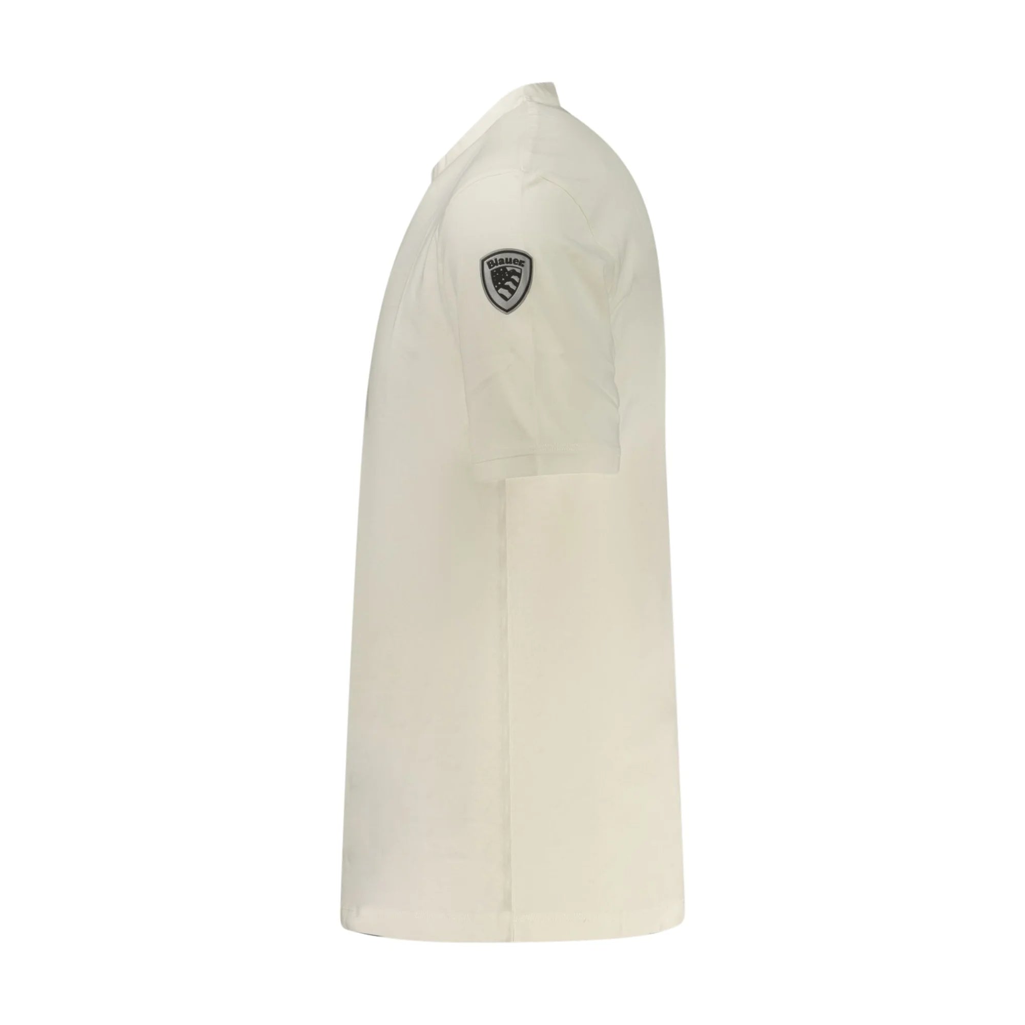BLAUER APPAREL T-SHIRT MANICHE CORTE UOMO BIANCO