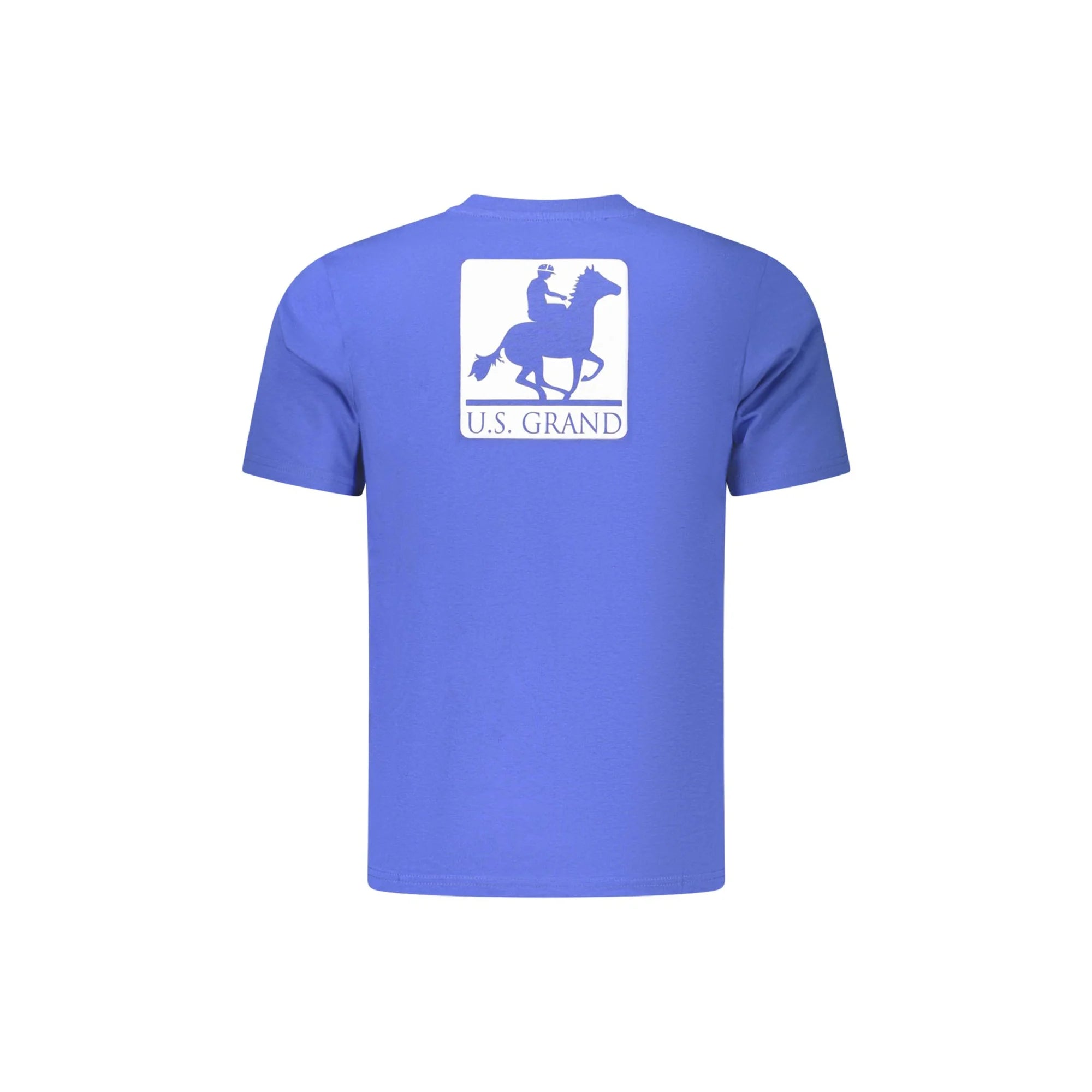 U.S. GRAND T-SHIRT MANICHE CORTE UOMO BLU