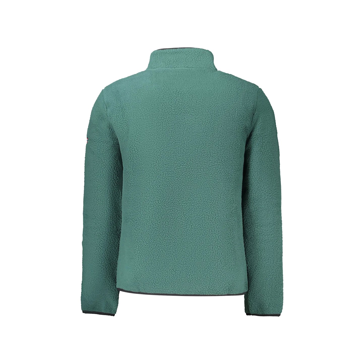 Norway 1963 Felpa Uomo Verde con Zip Tasche Applicazione Logo Felpe - vista 2
