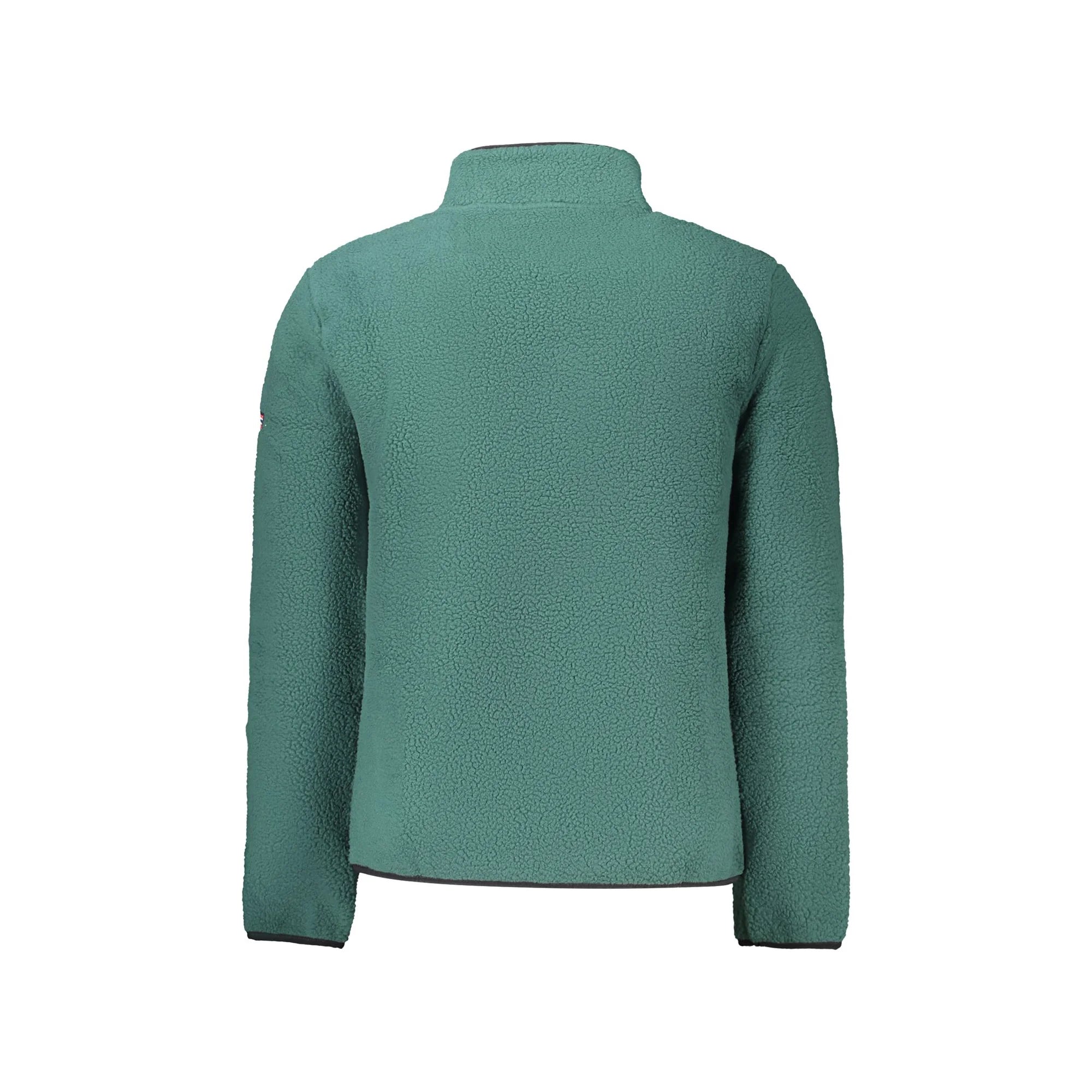 NORWAY 1963 FELPA CON ZIP UOMO VERDE