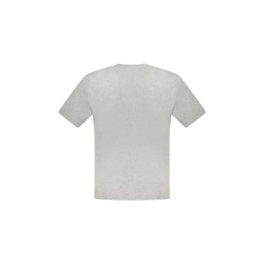 North Sails T-Shirt Maniche Corte Uomo Grigia Stampa Logo grigio - vista 2
