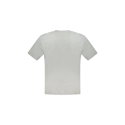 North Sails T-Shirt Maniche Corte Uomo Grigia Stampa Logo grigio - vista 2