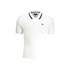 La Martina Polo Maniche Corte Uomo Bianca Ricamo