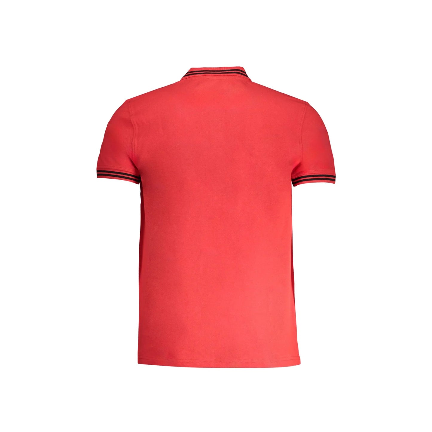 Cavalli Class Polo Maniche Corte Uomo Rossa Ricamo rosso - vista 2