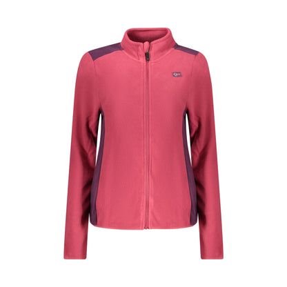 Norway 1963 Felpa Donna Rosa Zip Pile Dettagli Logo Felpe - foto prodotto