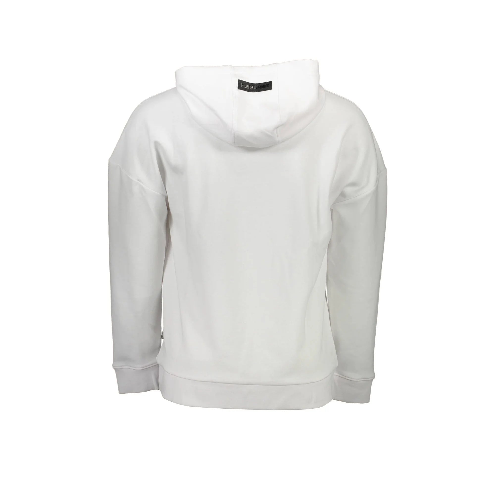 PLEIN SPORT FELPA SENZA ZIP UOMO BIANCO