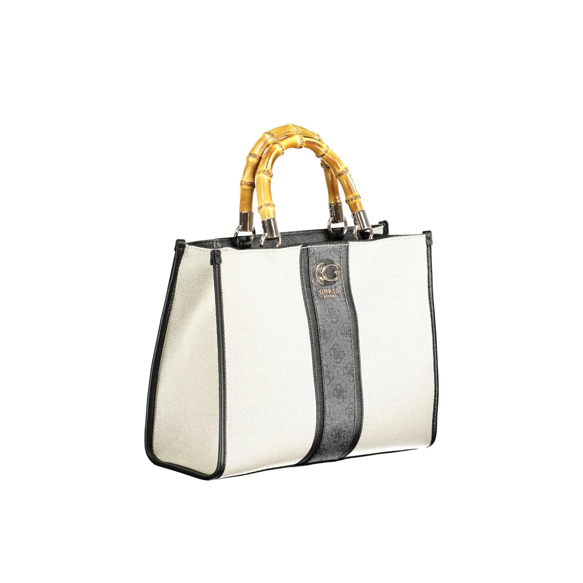 GUESS JEANS Borsa Donna a Mano Kerima Nera con Tracolla e Tasche Borse nero - vista 3