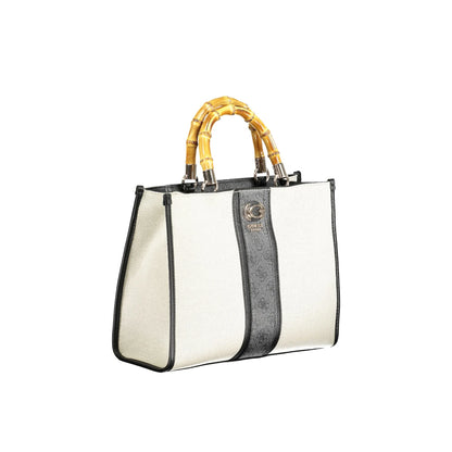 GUESS JEANS Borsa Donna a Mano Kerima Nera con Tracolla e Tasche Borse nero - vista 3