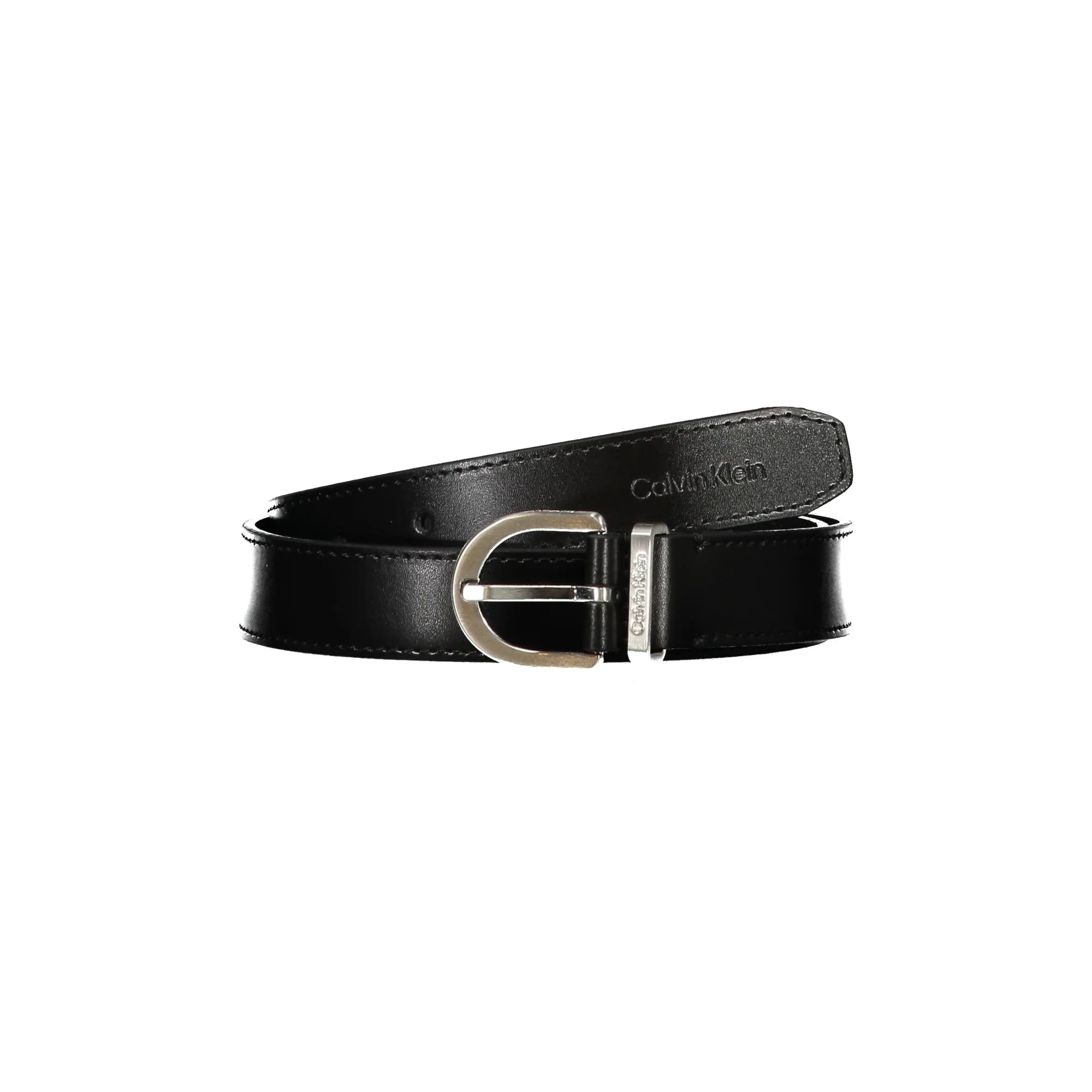CALVIN KLEIN CINTURA IN PELLE DONNA NERO
