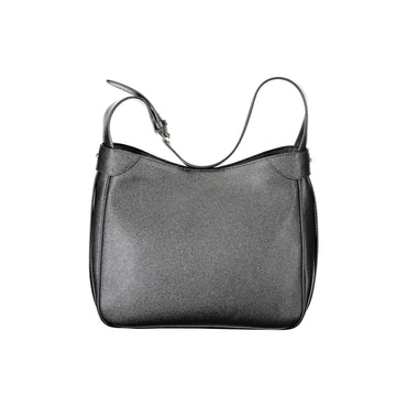 Guess Jeans Borsa a Spalla Donna Nera Logo Borse nero - vista 2