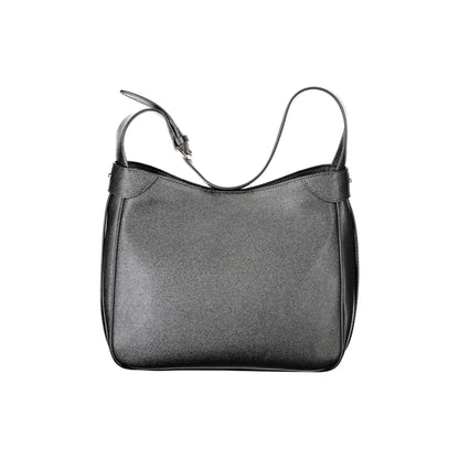 Guess Jeans Borsa a Spalla Donna Nera Logo Borse nero - vista 2