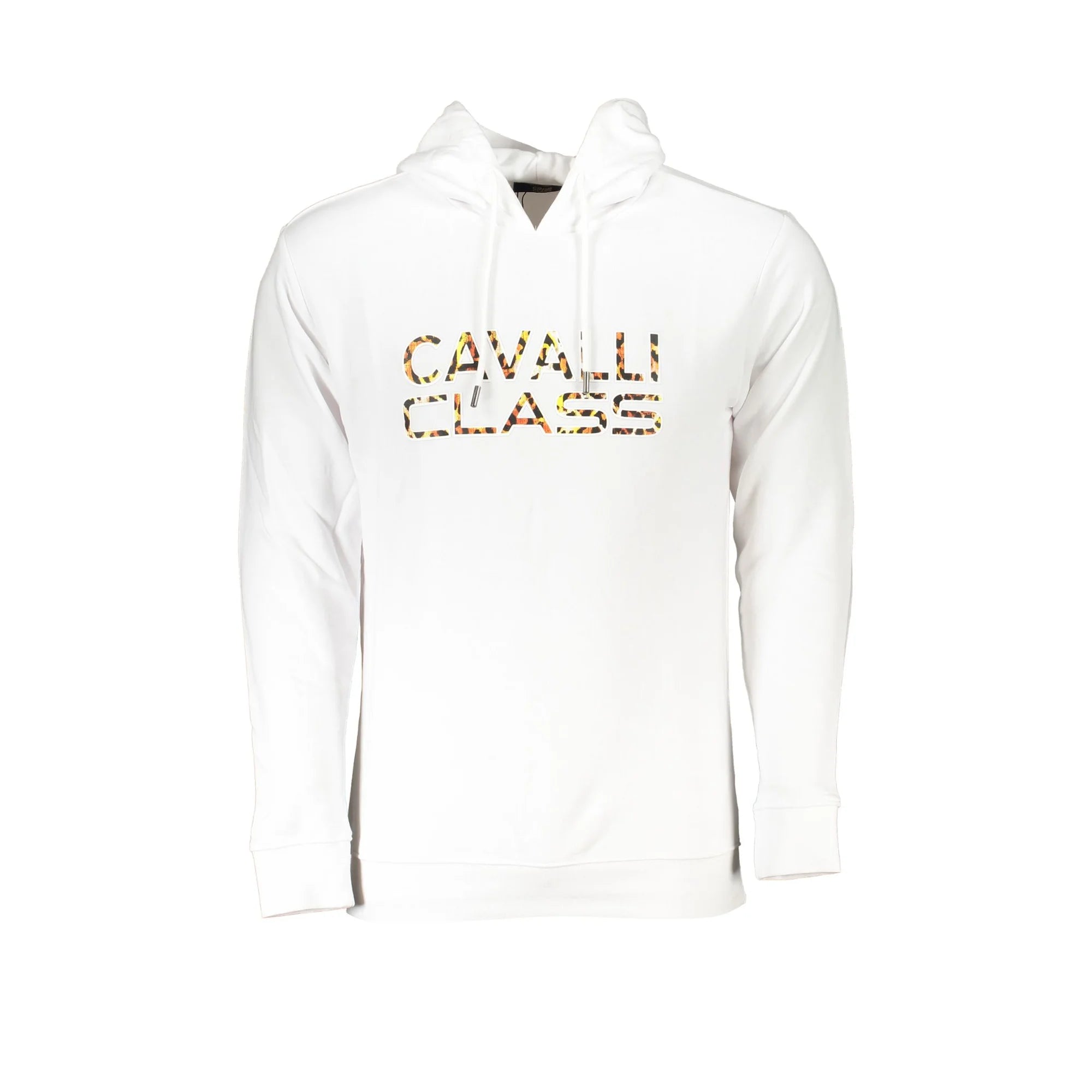 CAVALLI CLASS FELPA SENZA ZIP UOMO BIANCO