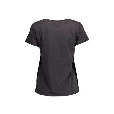 LEVI'S T-SHIRT MANICHE CORTE DONNA NERO