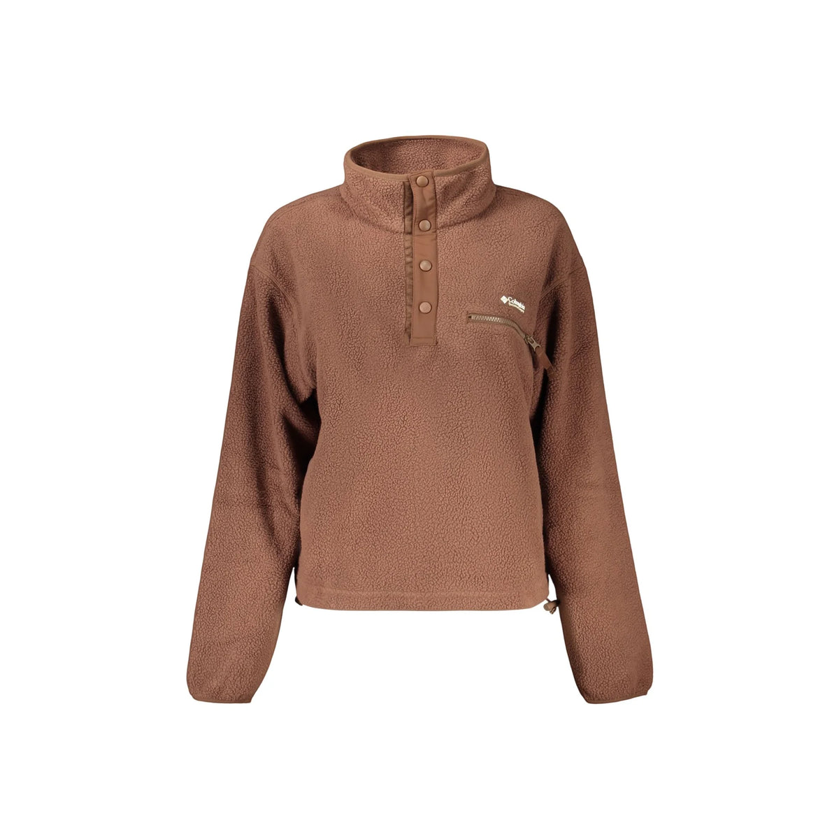 COLUMBIA FELPA SENZA ZIP DONNA MARRONE