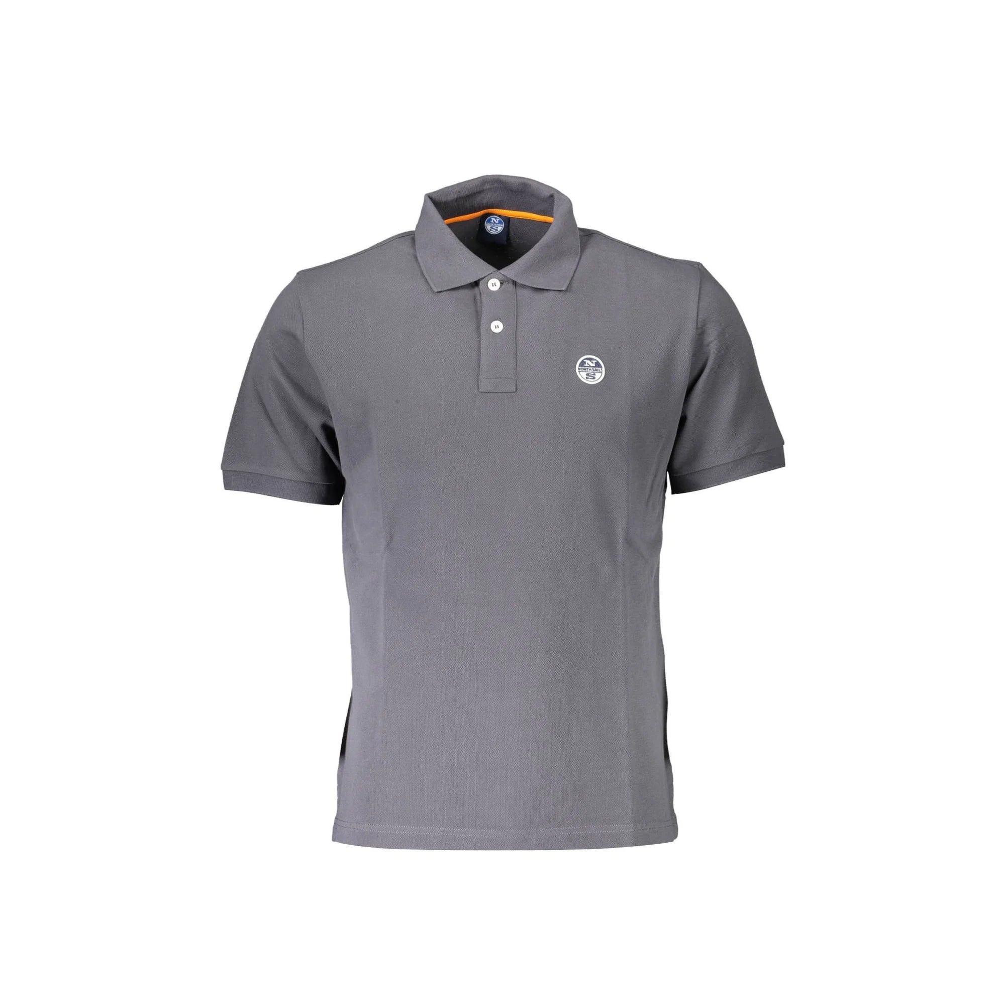 NORTH SAILS POLO MANICHE CORTE UOMO GRIGIO