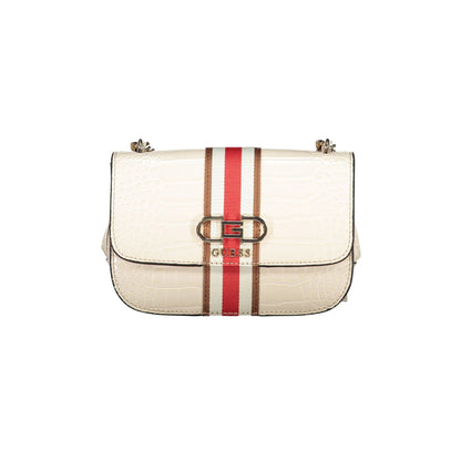 GUESS JEANS Borsa Donna a Tracolla Beige Nelka con Catena e Clip Borse - foto prodotto