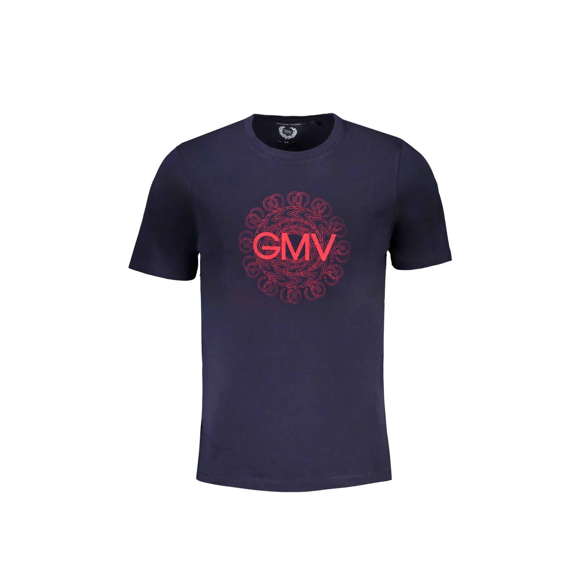 Gian Marco Venturi T-Shirt Maniche Corte Uomo Blu Stampa - foto prodotto