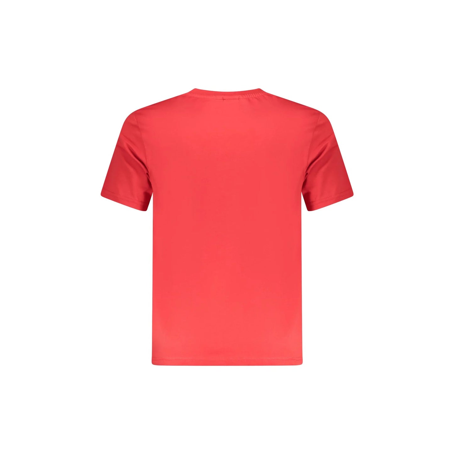 North Sails T-Shirt Maniche Corte Uomo Rossa Stampa Logo rosso - vista 2