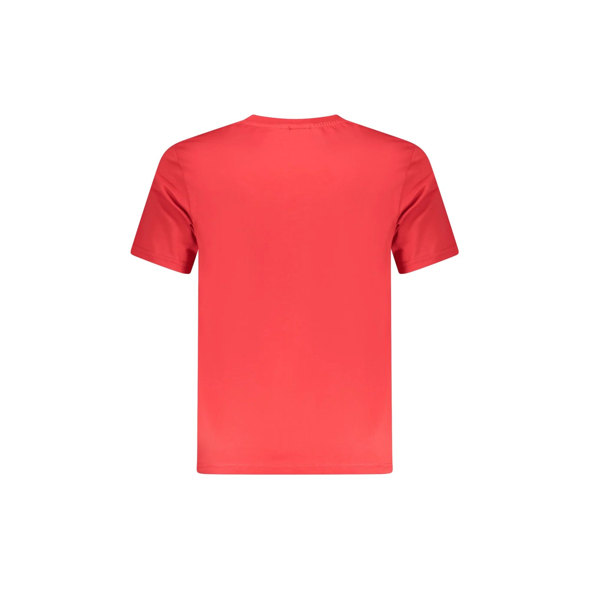 North Sails T-Shirt Maniche Corte Uomo Rossa Stampa Logo rosso - vista 2