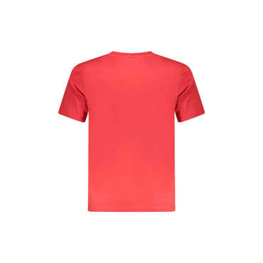 North Sails T-Shirt Maniche Corte Uomo Rossa Stampa Logo rosso - vista 2