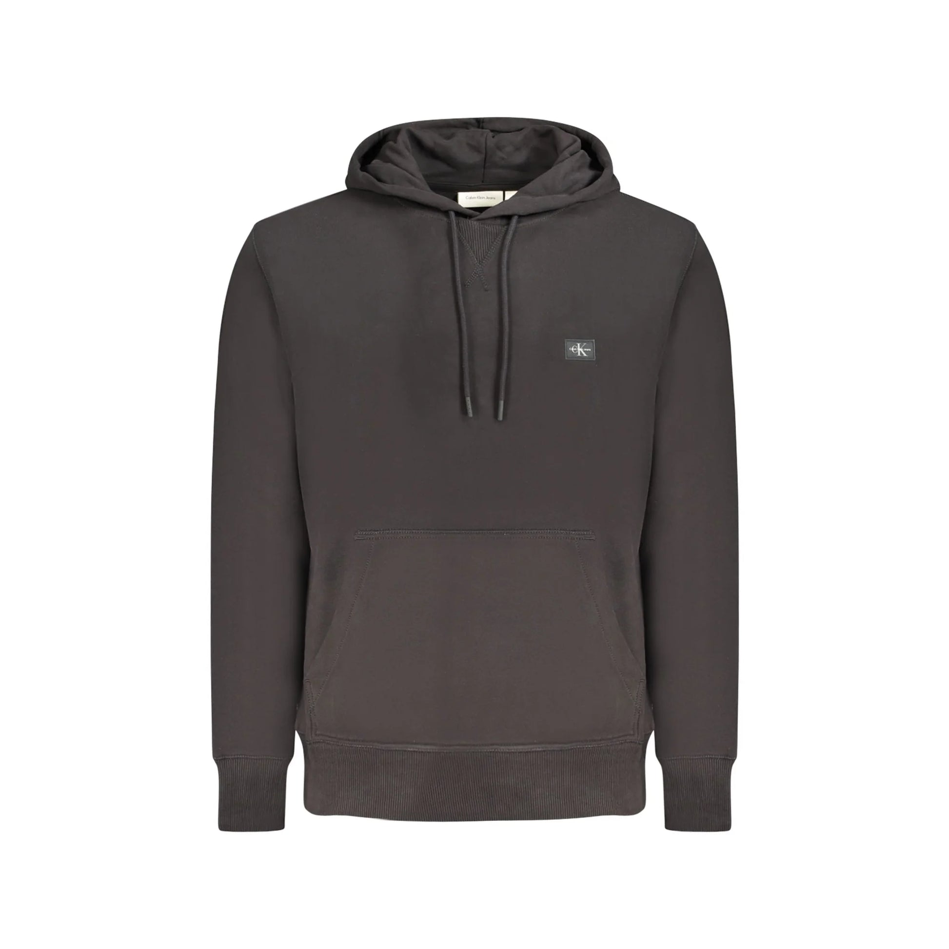 Calvin Klein Felpa Maniche Lunghe Uomo Nera Logo Felpe Nero - foto prodotto