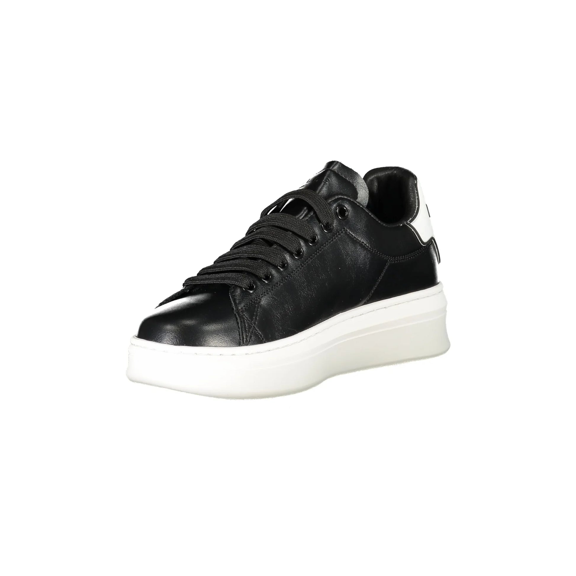 GAELLE PARIS Scarpe Sneakers Donna Nere con Dettagli a Contrasto nero - vista 3