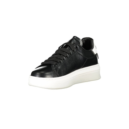 GAELLE PARIS Scarpe Sneakers Donna Nere con Dettagli a Contrasto nero - vista 3