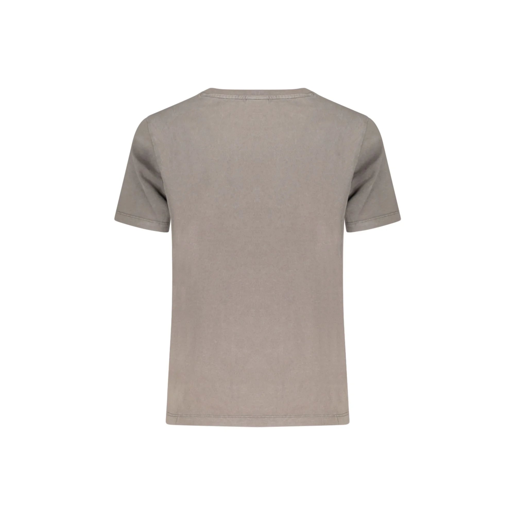 DESIGUAL T-SHIRT MANICHE CORTE DONNA GRIGIO