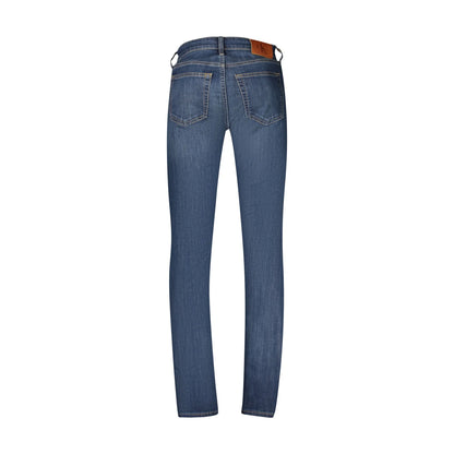 Calvin Klein Jeans Uomo Blu Slim Taper Logo - vista 2