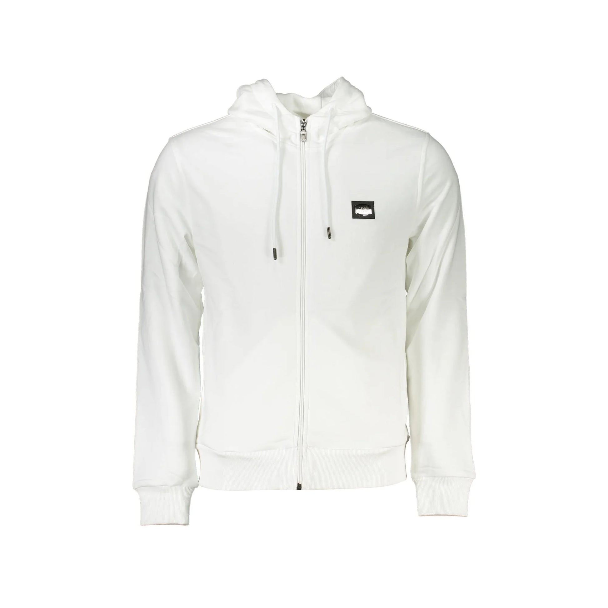 Cavalli Class Felpa Maniche Lunghe Uomo Bianca Zip Felpe Bianco - foto prodotto