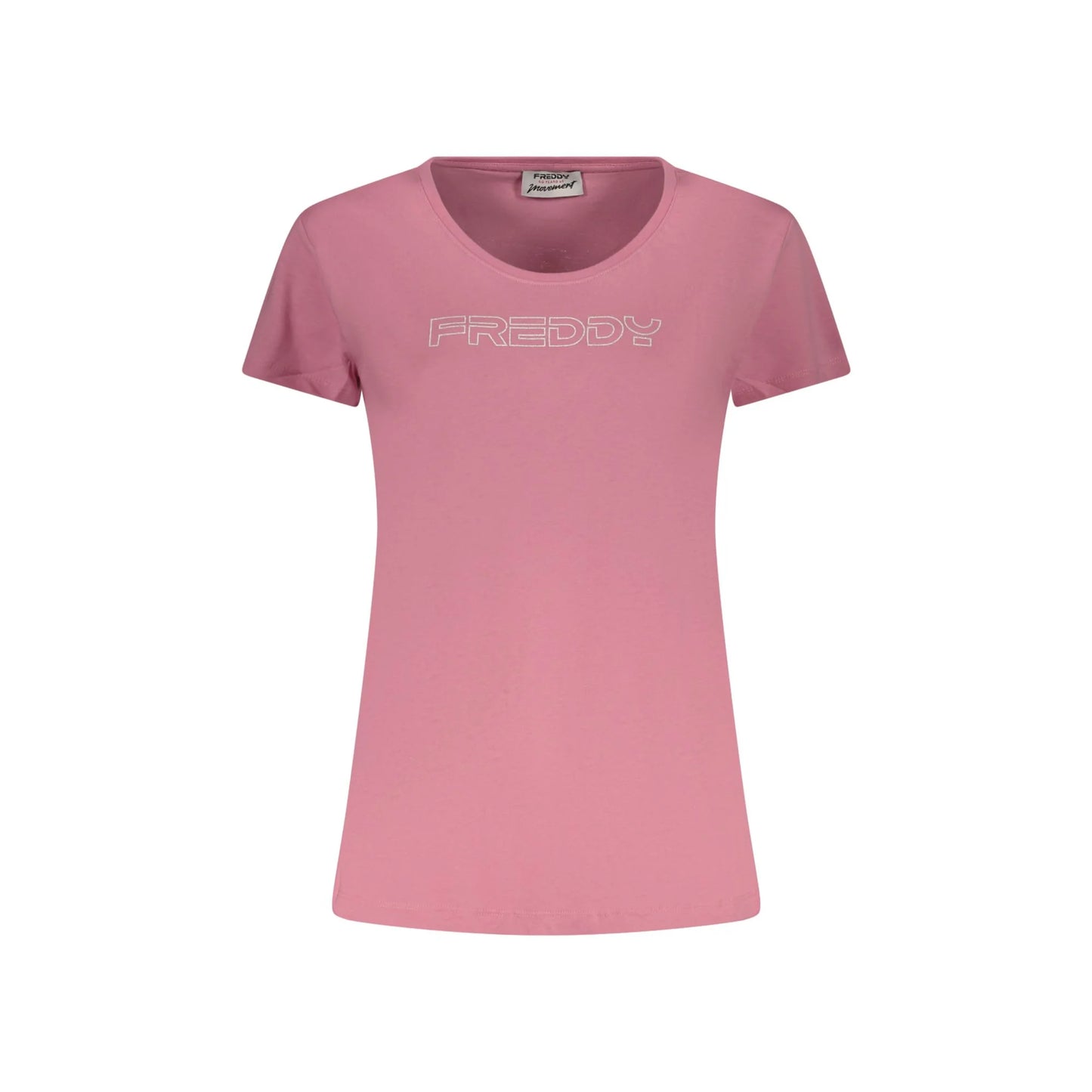FREDDY T-SHIRT MANICHE CORTE DONNA ROSA