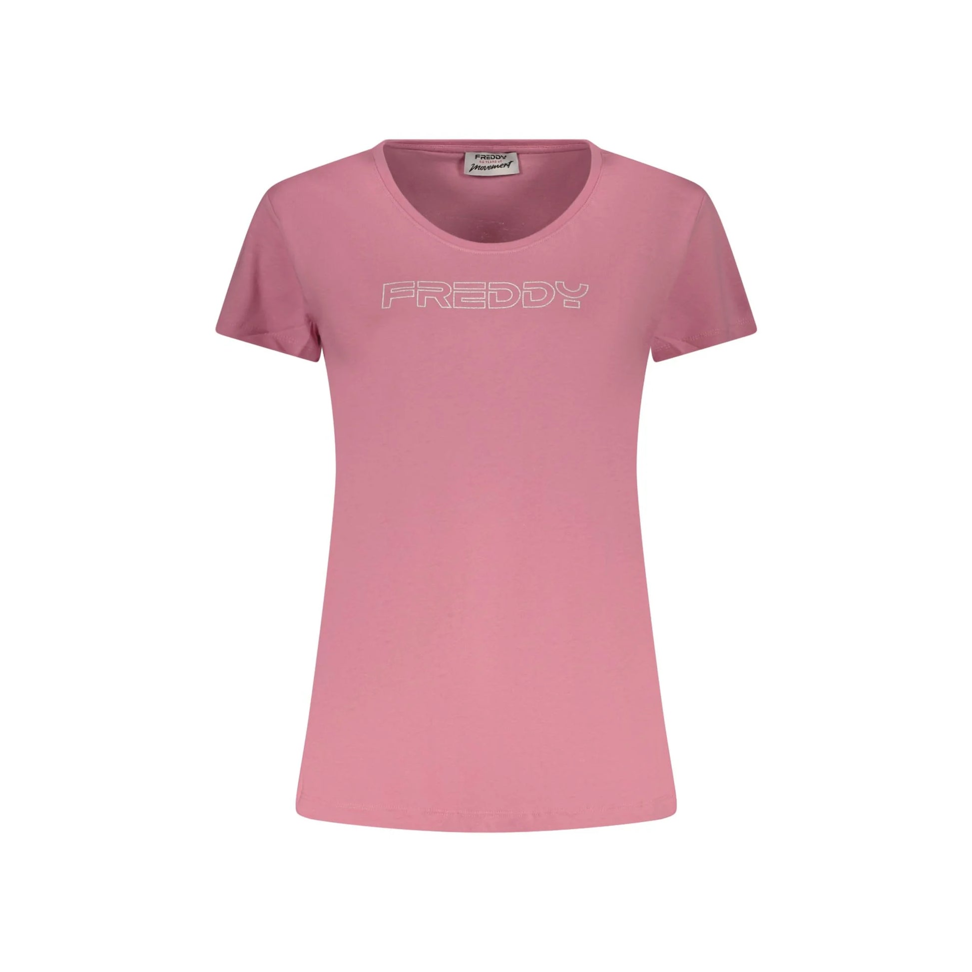 FREDDY T-SHIRT MANICHE CORTE DONNA ROSA