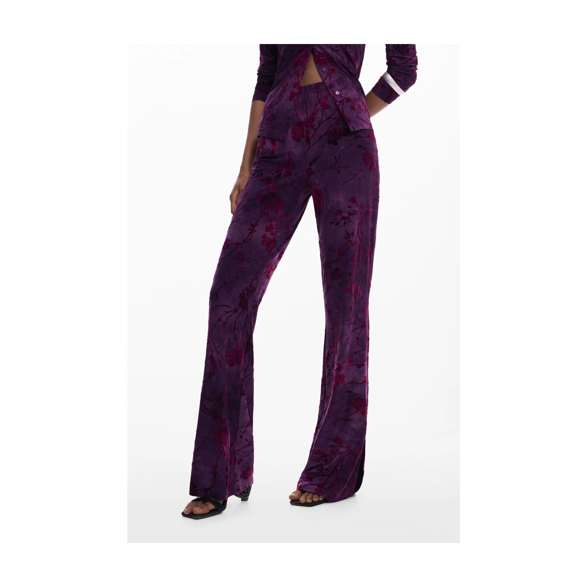 DESIGUAL PANTALONE DONNA VIOLA