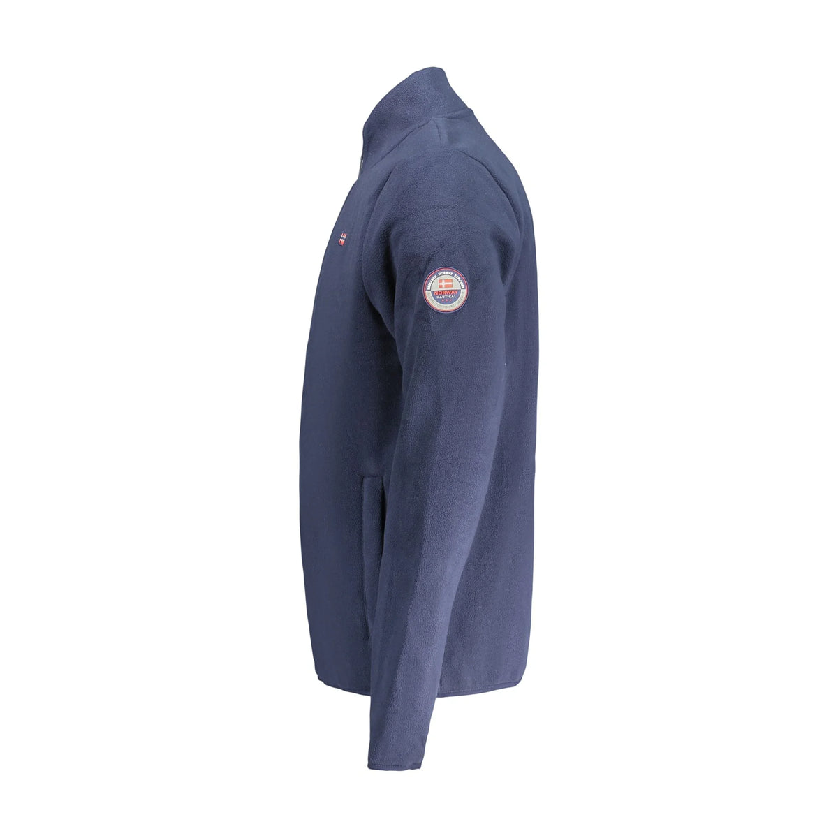 NORWAY 1963 FELPA CON ZIP UOMO BLU