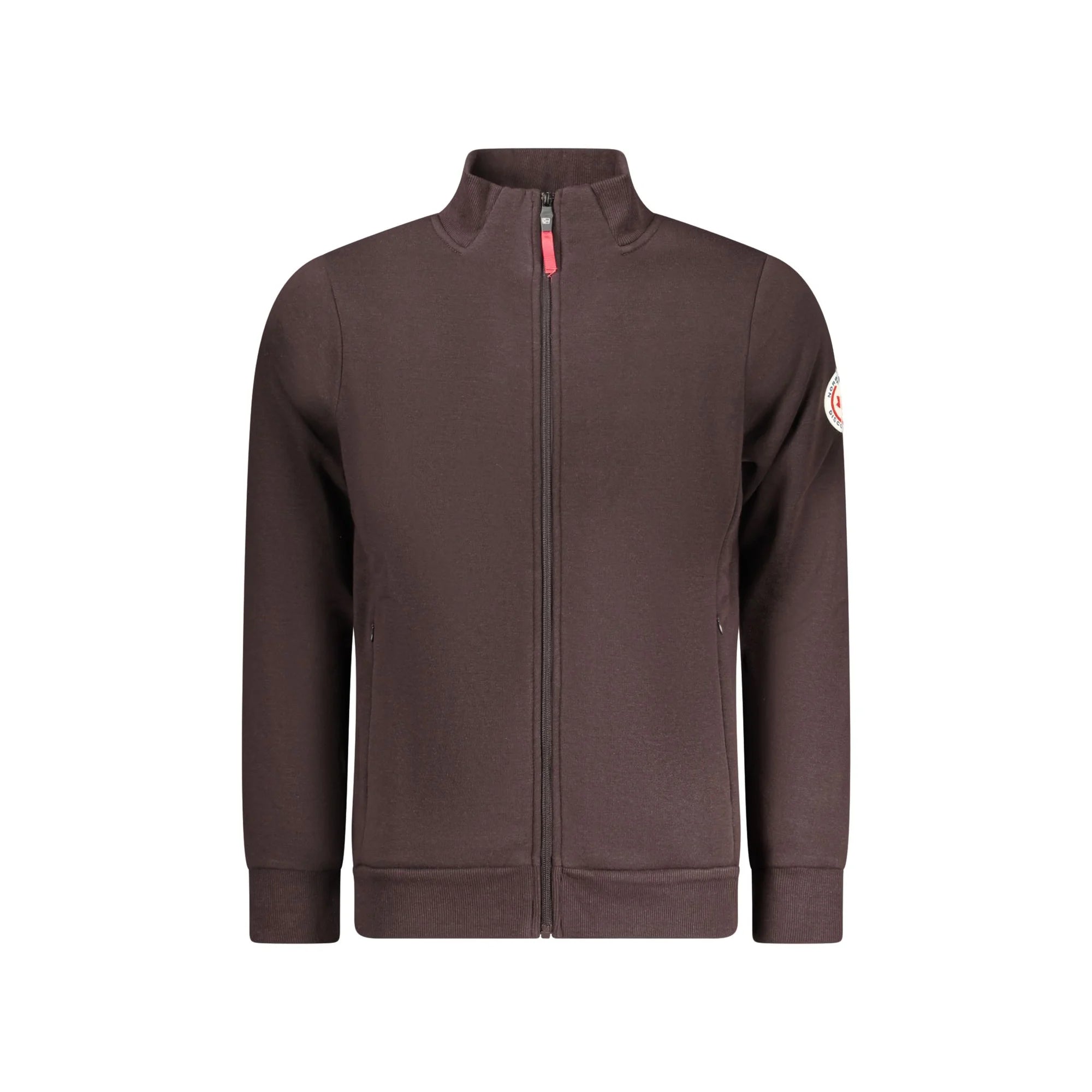 NORWAY 1963 FELPA CON ZIP UOMO MARRONE