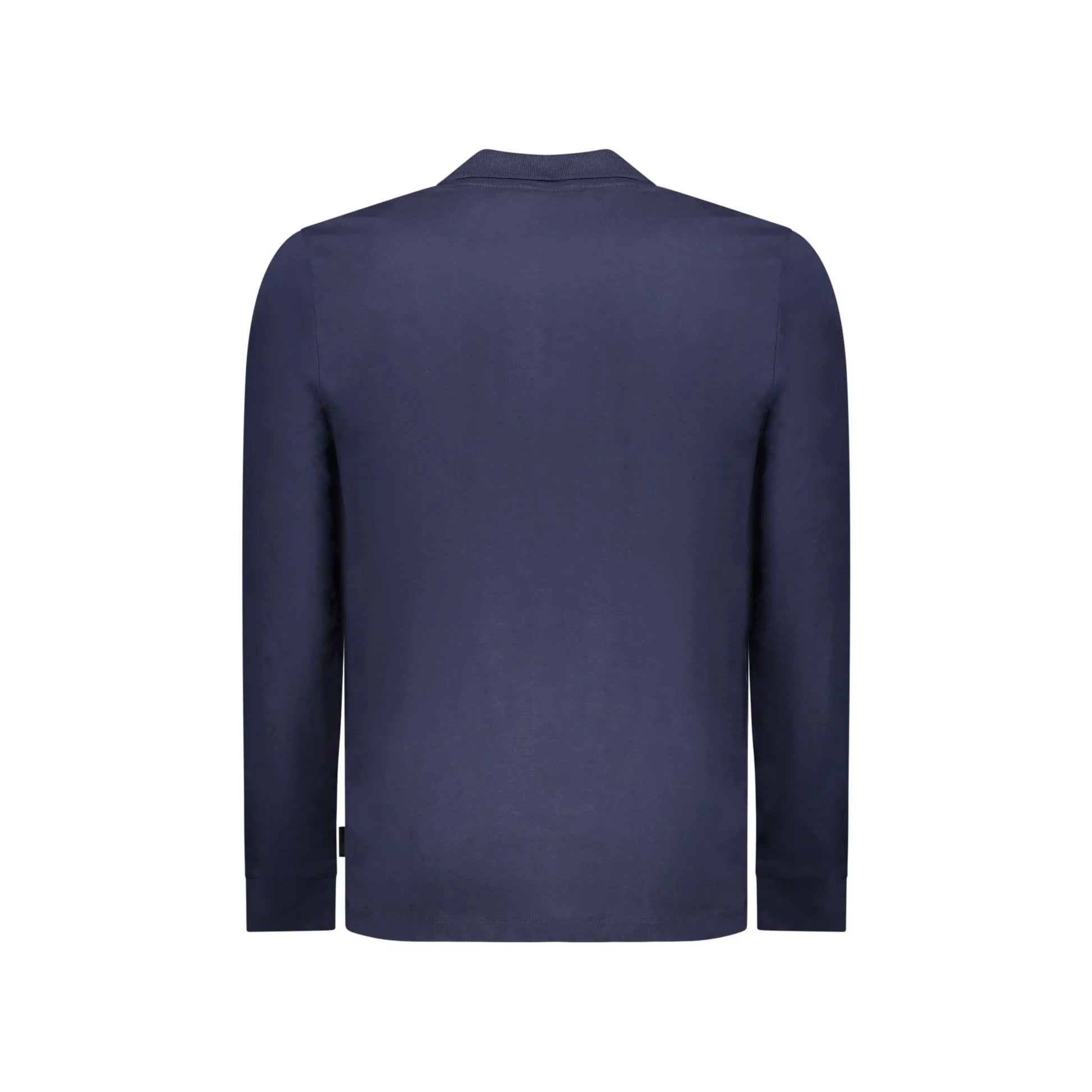 U.S. Grand Polo Uomo Blu Maniche Lunghe Cotone Ricamo Logo - vista 2