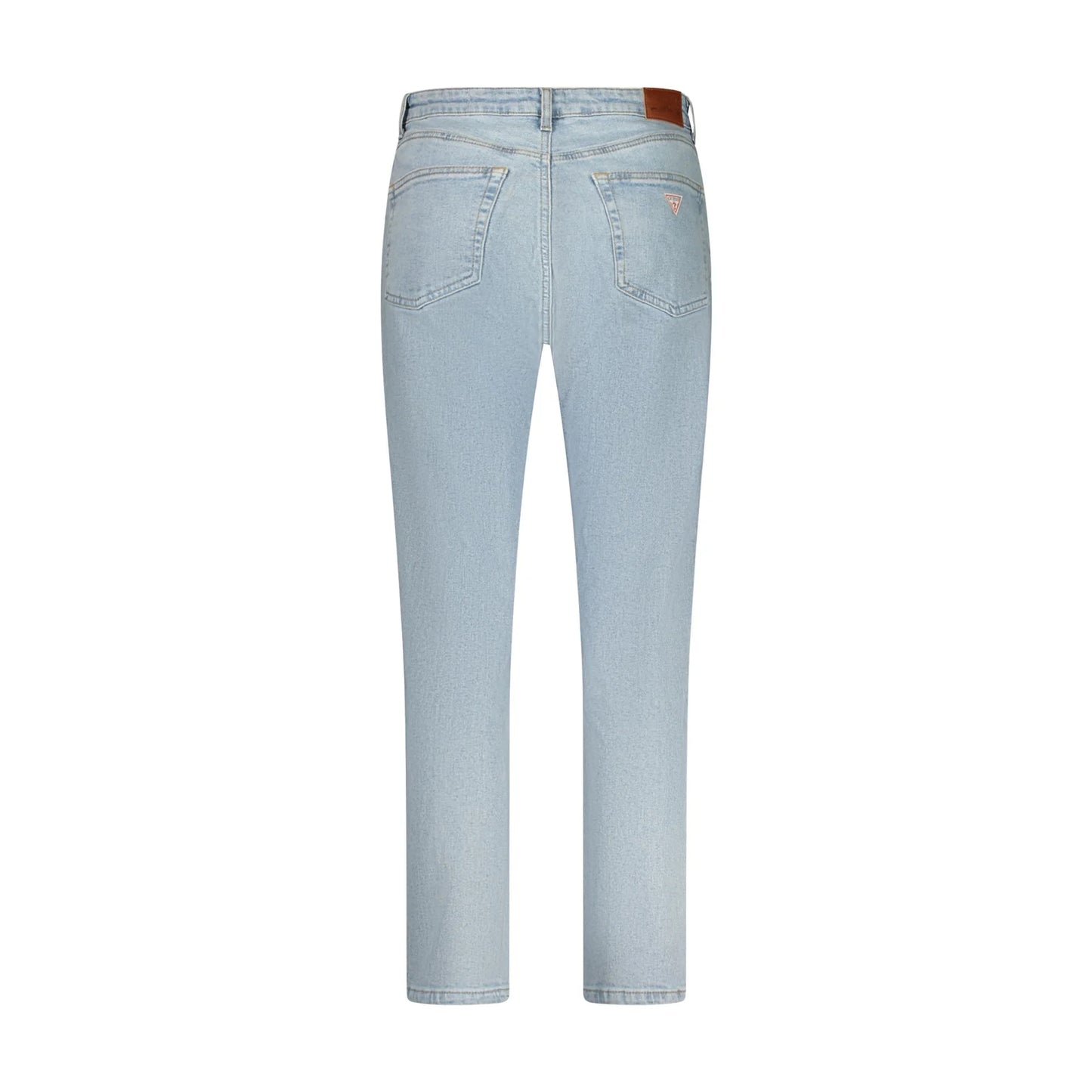 Guess Jeans Donna Azzurri Effetto Slavato Logo - vista 2