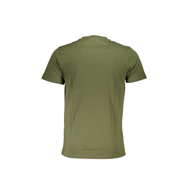 Cavalli Class T-Shirt Maniche Corte Uomo Verde Stampa - vista 2