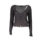 Guess Jeans Maglia Cardigan Donna Grigio Logo Maglie - foto prodotto