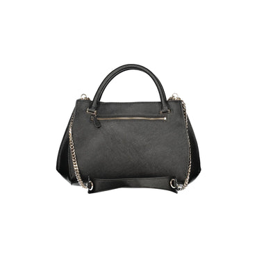 Guess Jeans Borsa a Tracolla Donna Nera Logo Borse nero - vista 2
