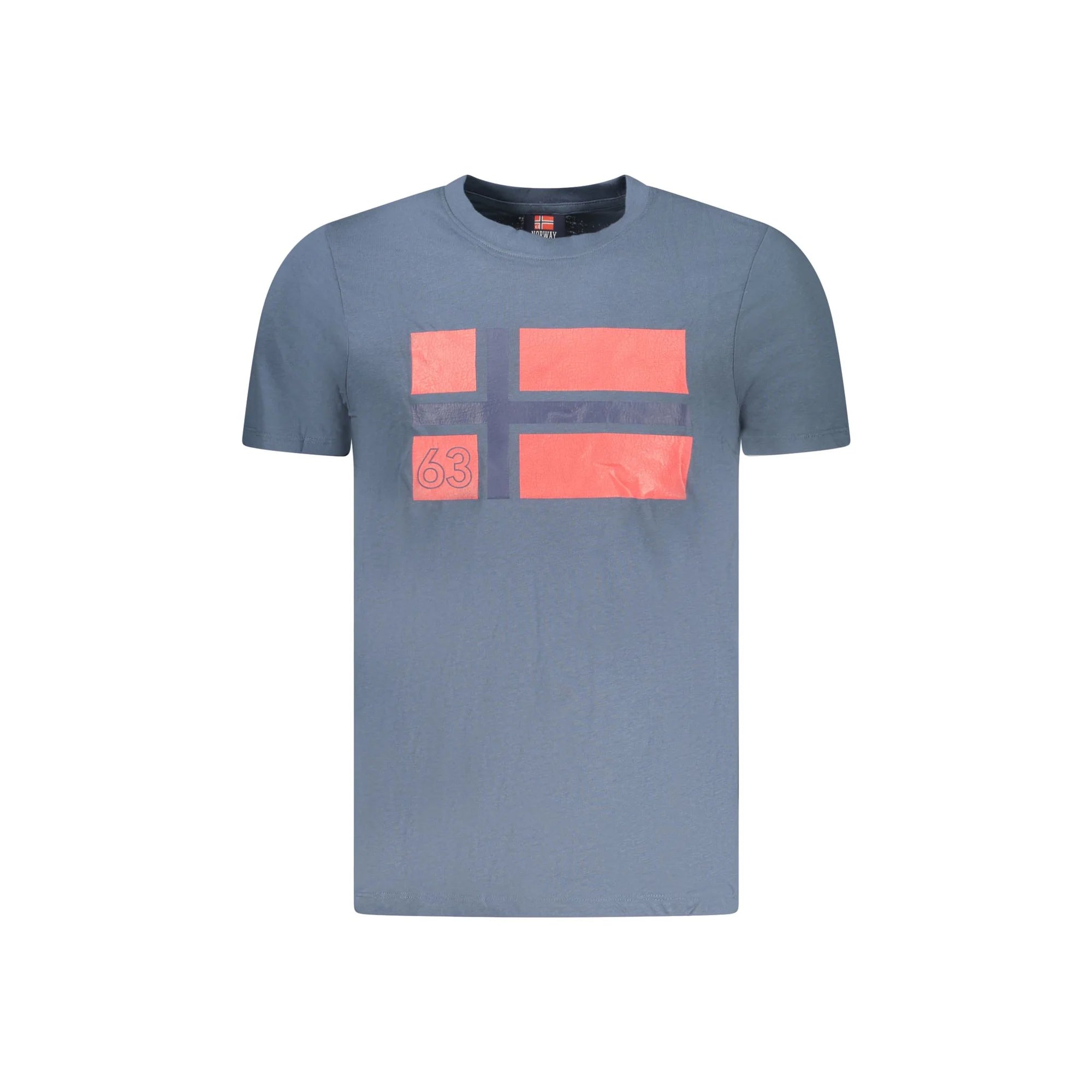 NORWAY 1963 T-SHIRT MANICHE CORTE UOMO BLU