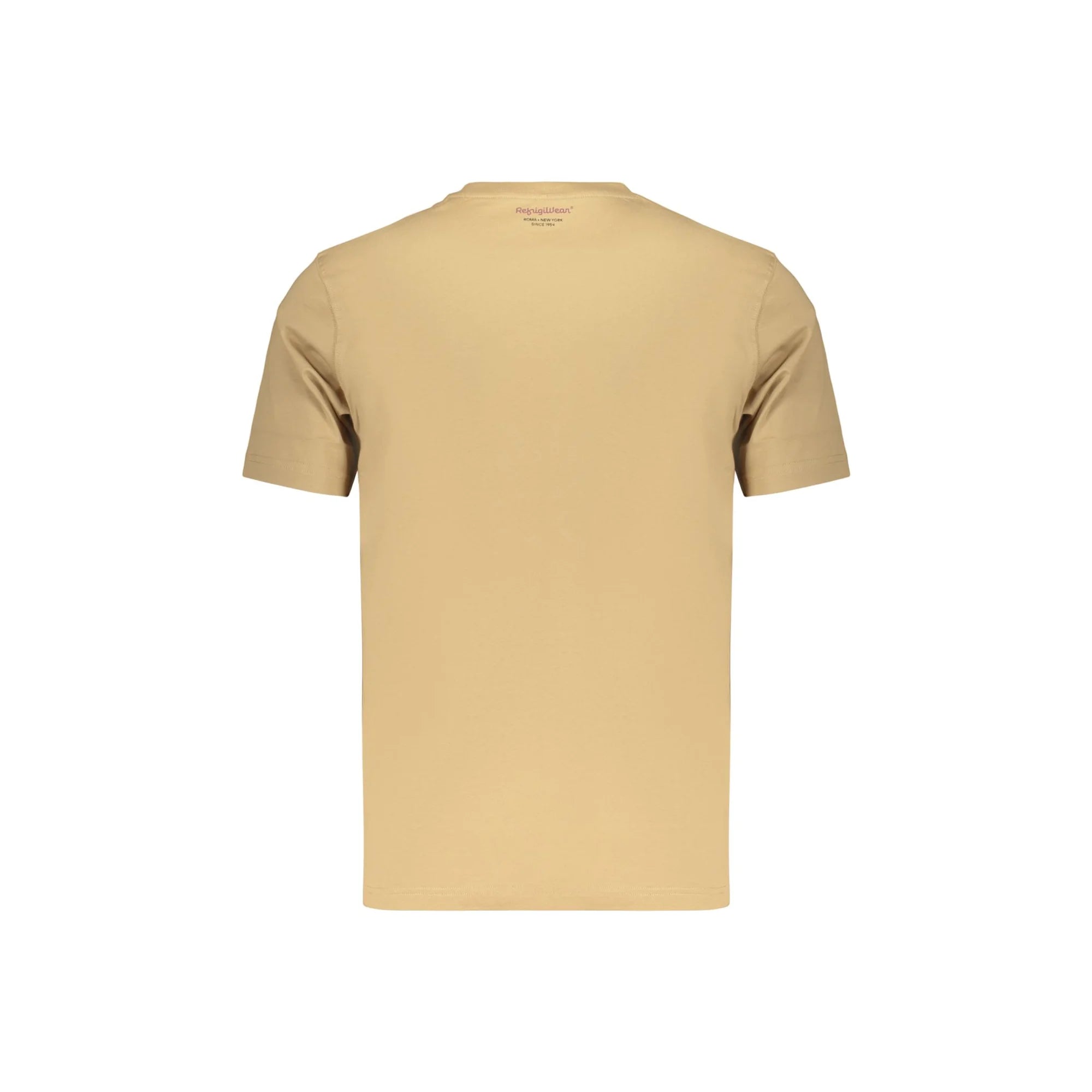 REFRIGIWEAR T-SHIRT MANICHE CORTE UOMO MARRONE