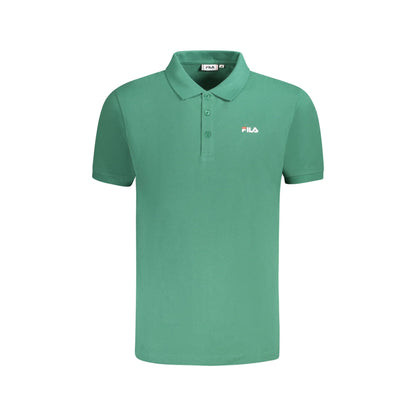 Fila Polo Maniche Corte Uomo Verde Ricamo - foto prodotto