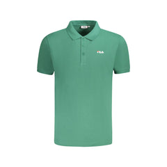 Fila Polo Maniche Corte Uomo Verde Ricamo
