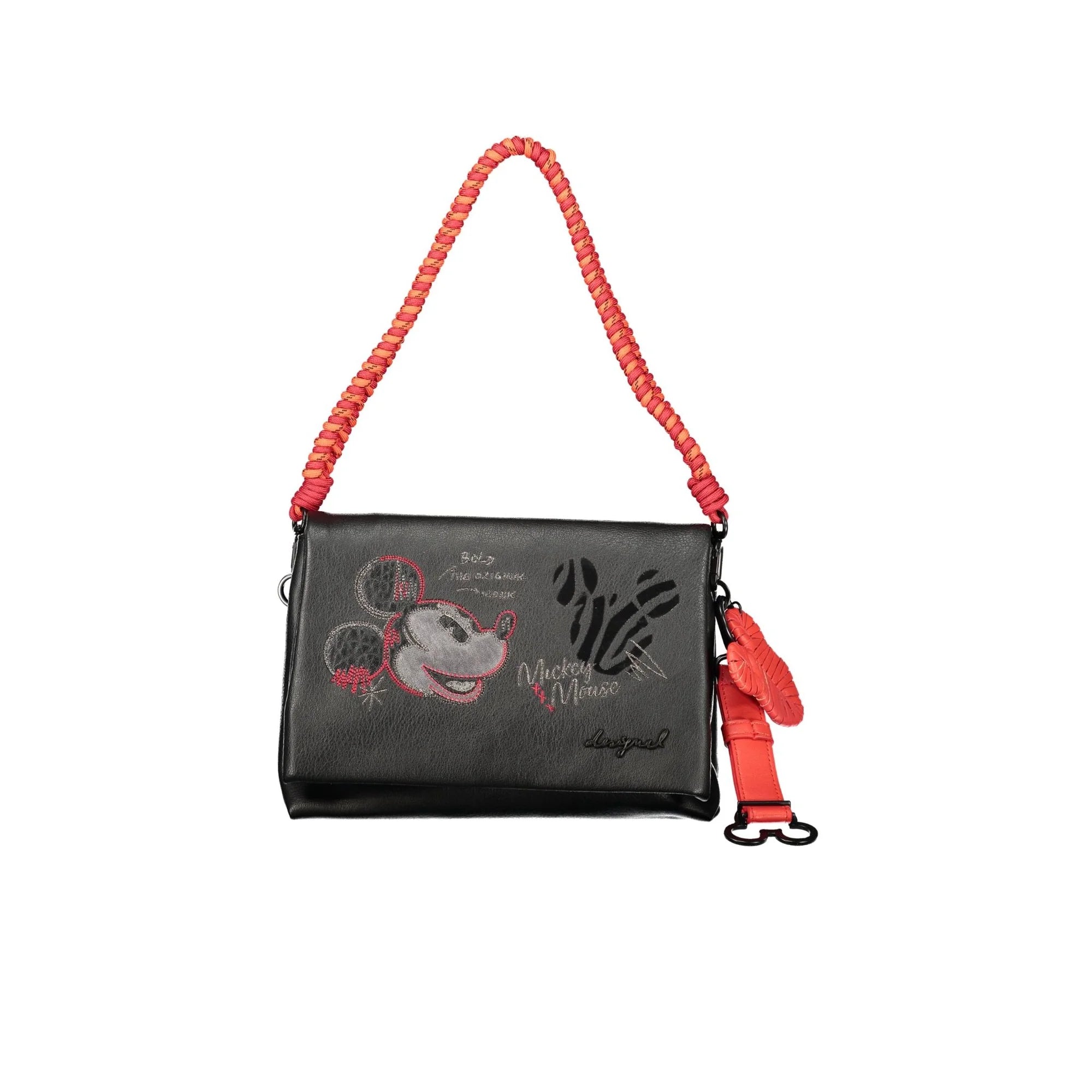 DESIGUAL BORSA DONNA NERO