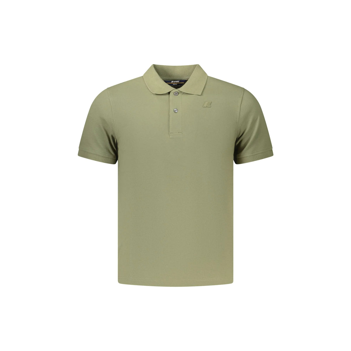 K-WAY POLO MANICHE CORTE UOMO VERDE