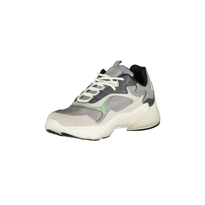 Fila Sneakers Donna Grigie Stampa Logo grigio - vista 3