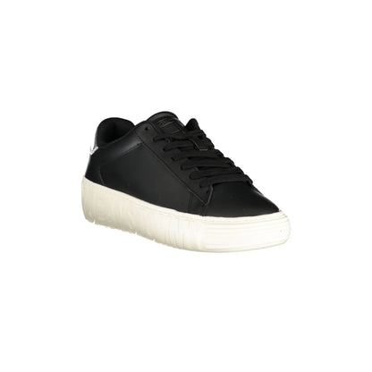 TOMMY HILFIGER Scarpe Sneakers Donna Nere con Dettagli Logo nero - vista 2