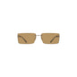 Calvin Klein Occhiali da Sole Donna Beige Lente Rettangolare Logo - foto prodotto
